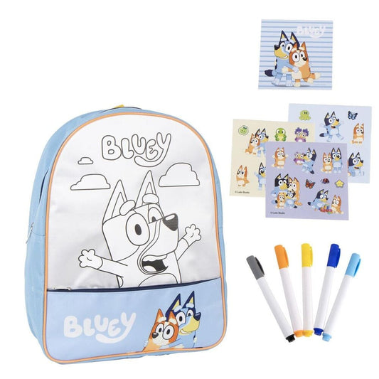 Set mochila Diy Bluey