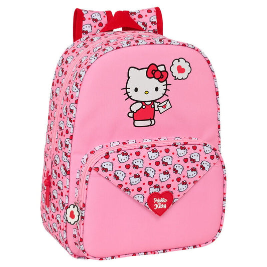 Mochila Hello Kitty 34cm adaptable