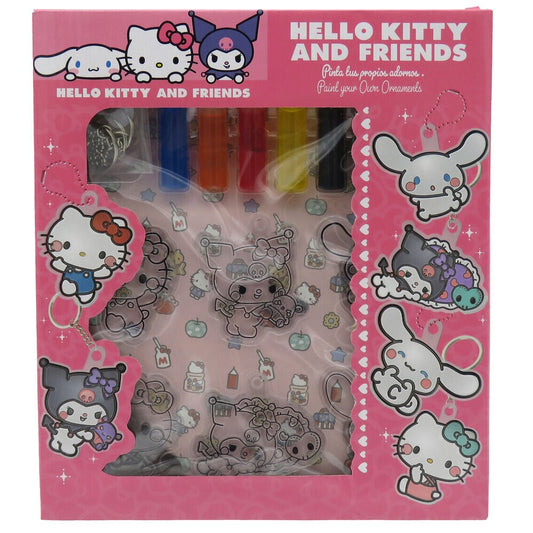 Set Colgadores para pintar Hello Kitty and Friends