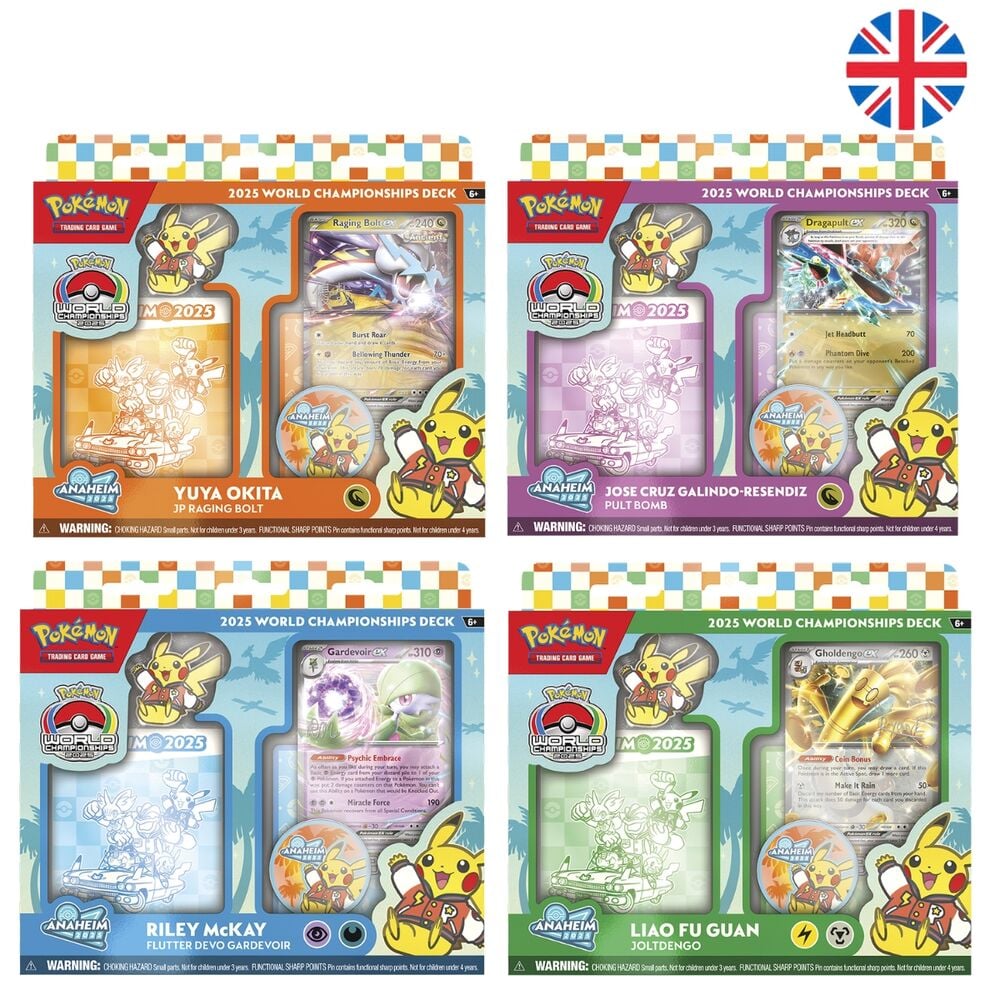 Juego cartas World Championship Decks Q2 Pokemon ingles surtido
