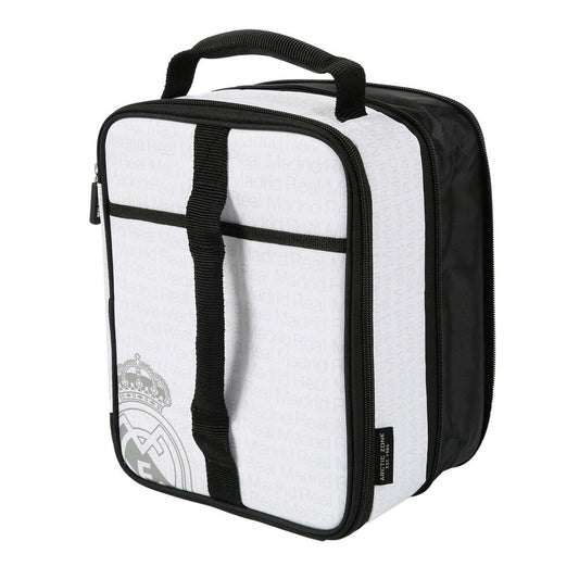 Bolsa porta alimentos termica + tupper Real Madrid