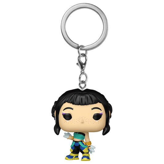 Llavero Pocket POP KPop Demon Hunters Zoey