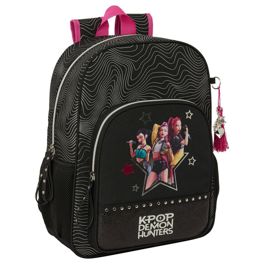 Mochila Energy Kpop Demon Hunters 42cm adaptable