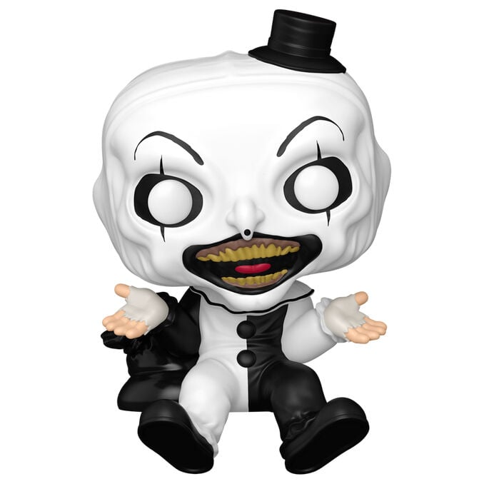 Figura POP Terrifier Art the Clown Shelf Sitter