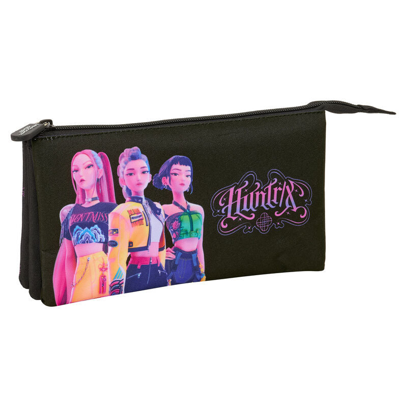 Portatodo Negra Kpop Demon Hunters triple