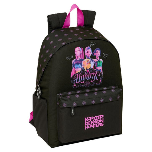 Mochila portatil Kpop Demon Hunters 43cm