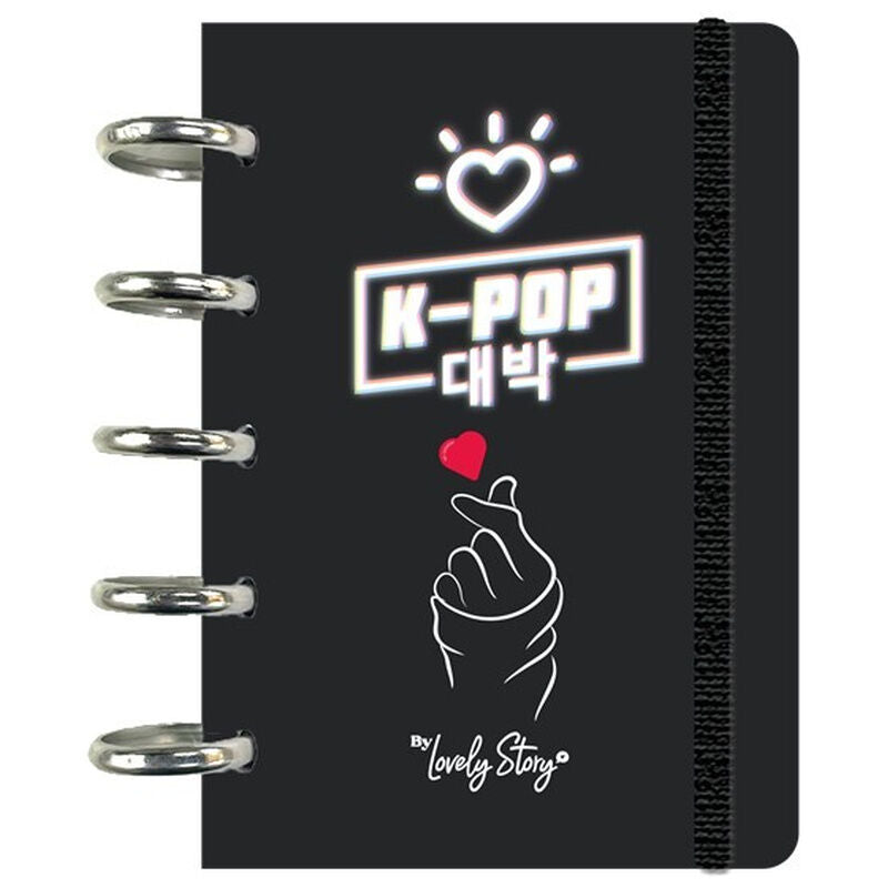 Cuaderno A6 Black KPop