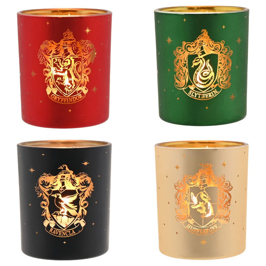 Set 4 portavelas Casas Hogwarts Harry Potter