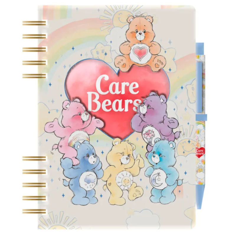 Cuaderno A5 + boligrafo y pegatinas Osos Amorosos