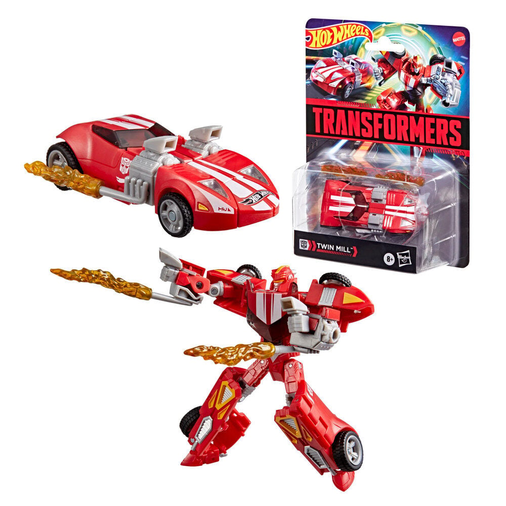 Figura Twin Mill Hot Wheels Transformers 12.5cm
