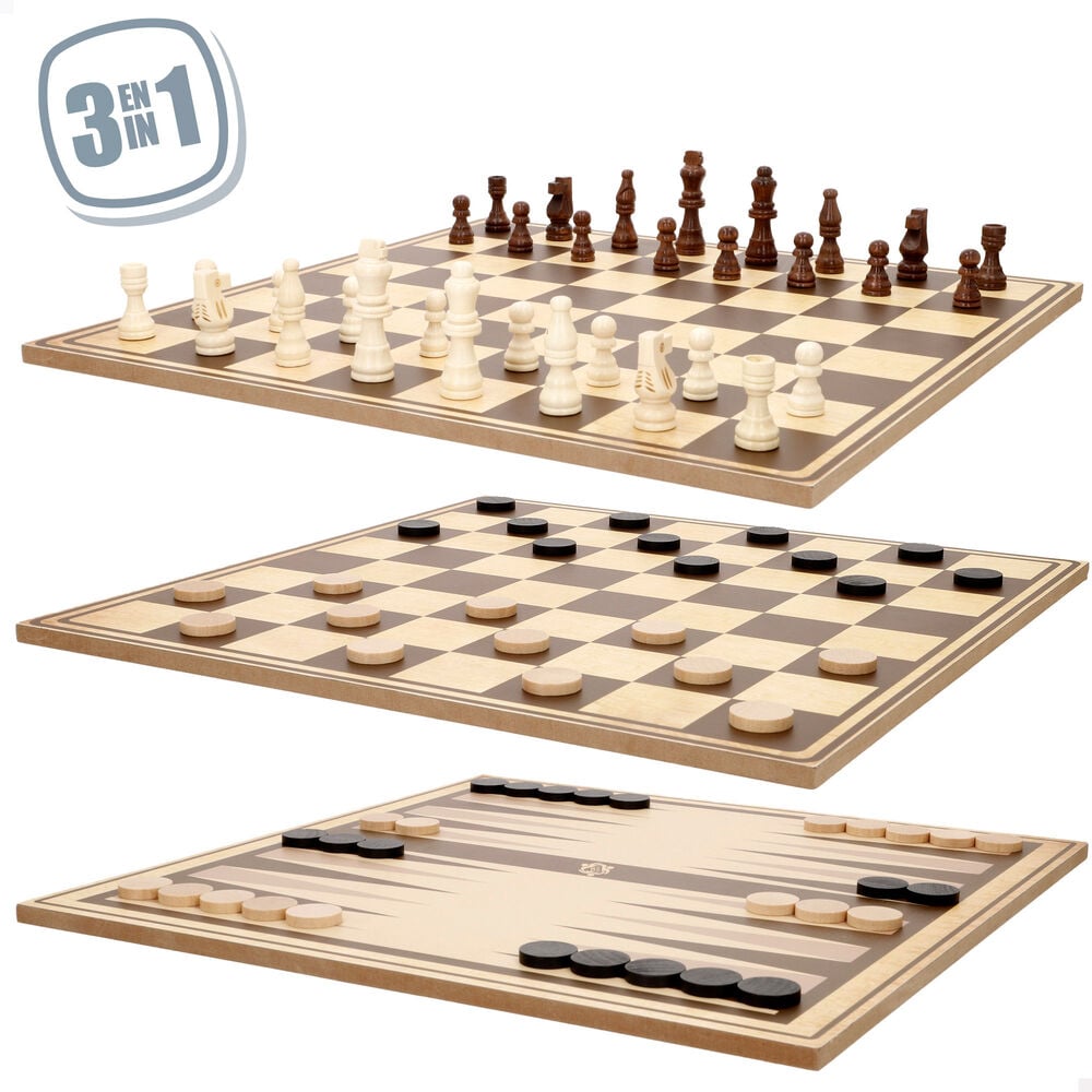 Juego Ajedrez & Backgammon