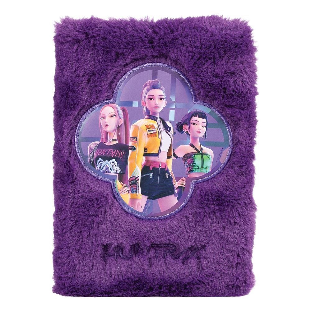 Cuaderno A5 peluche KPop Demon Hunters