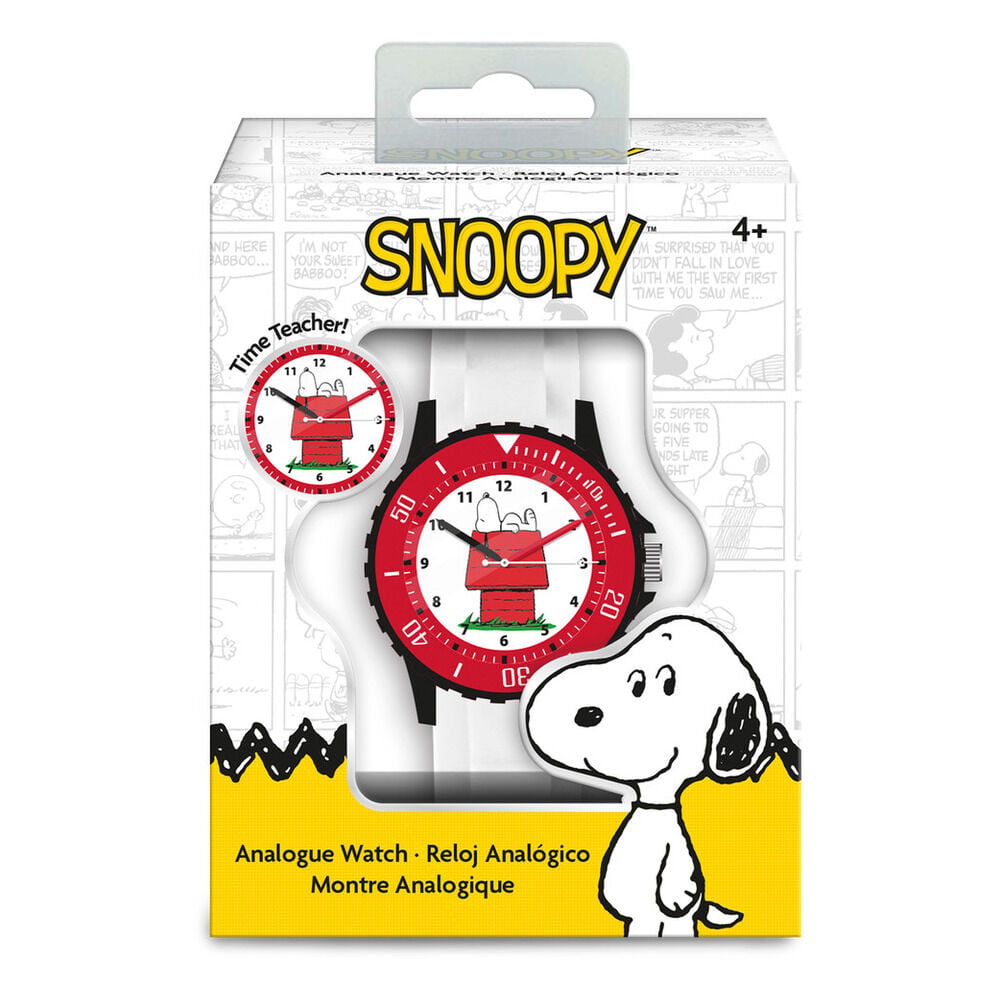 Reloj analogico Snoopy Peanuts