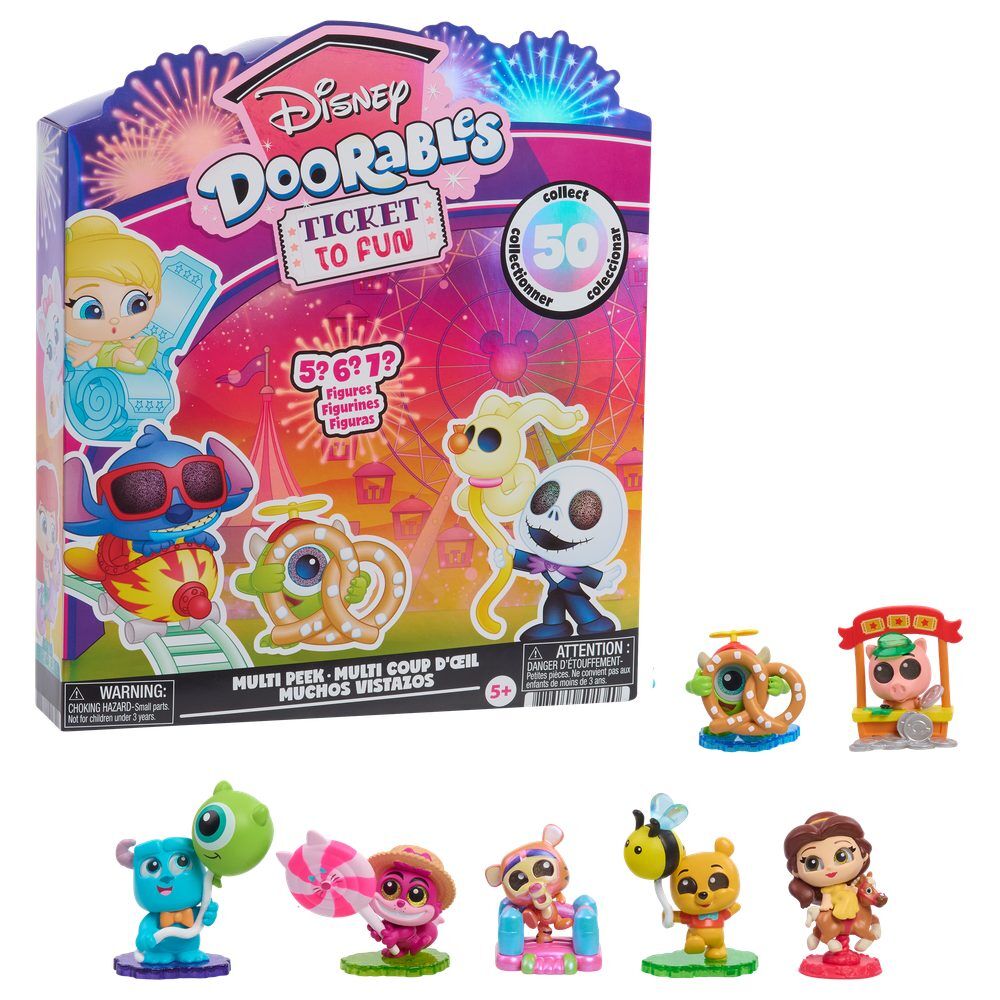 Set figuras sorpresa Ticket to Fun Disney Doorables