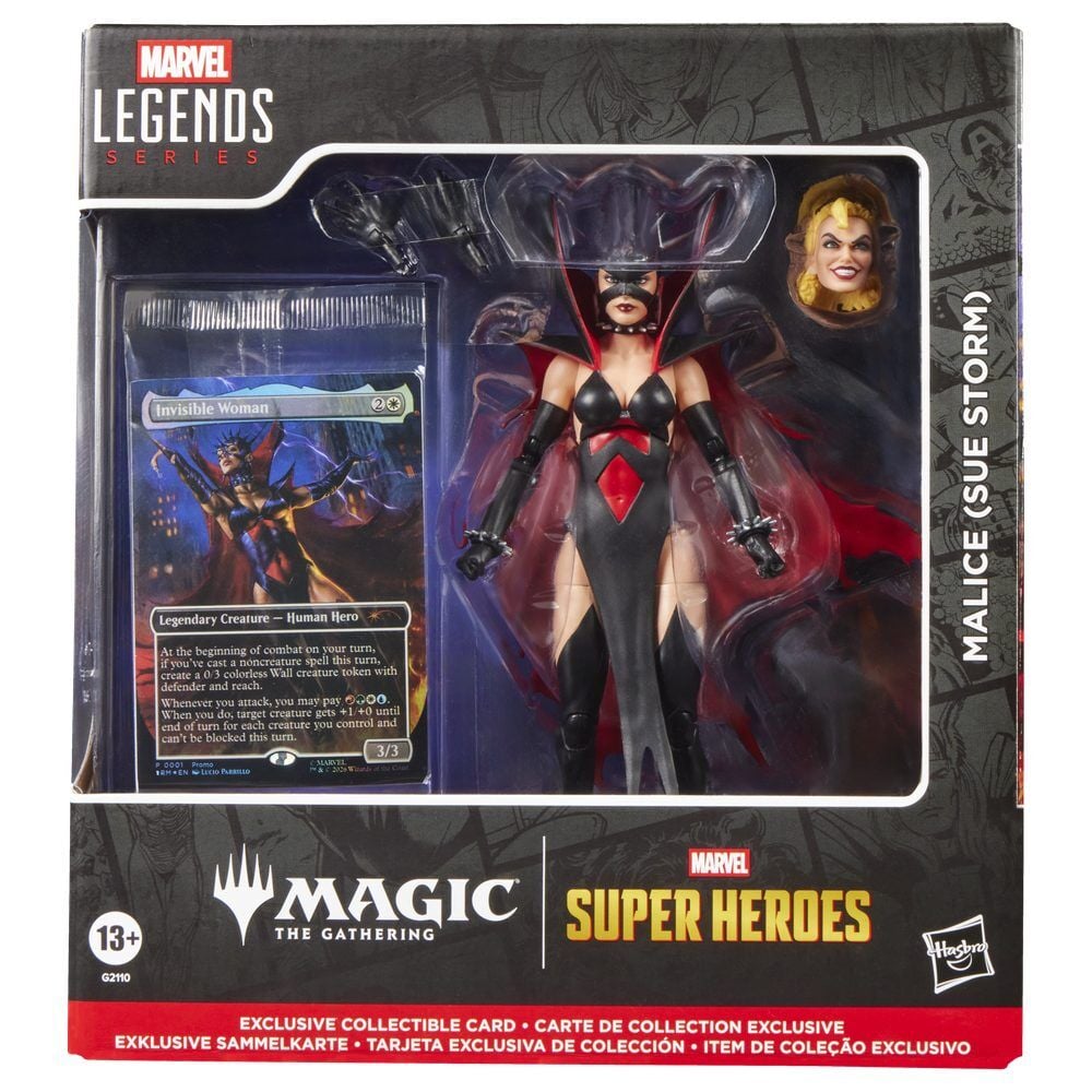 Figura Malice Sue Storm Magic The Gathering Marvel Legends Series 15cm