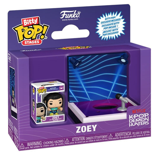 Figura Bitty Pop Stages Kpop Demon Hunters Zoey