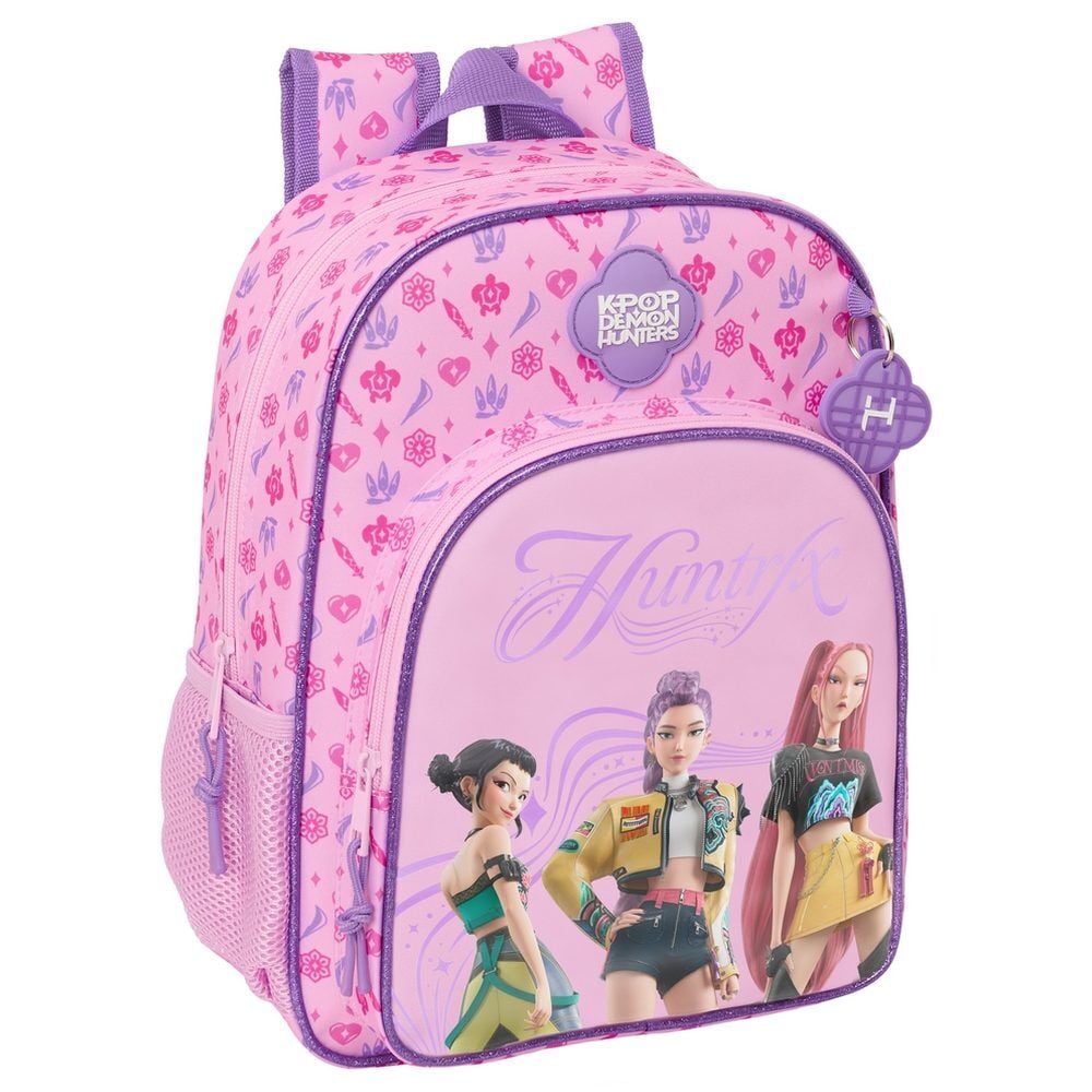 Mochila Stage Kpop Demon Hunters 34cm adaptable