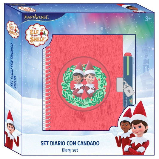 Diario + boligrafo 4 colores Elf On the Shelf