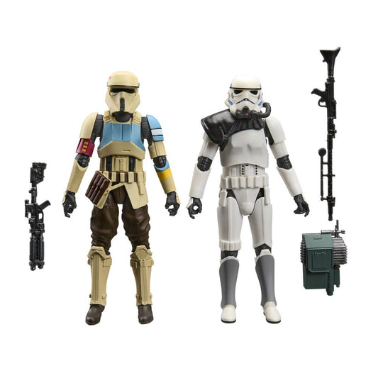 Blister 2 figuras Scarif Stormtrooper & Magma Stormtrooper Battlefront Star Wars 15cm