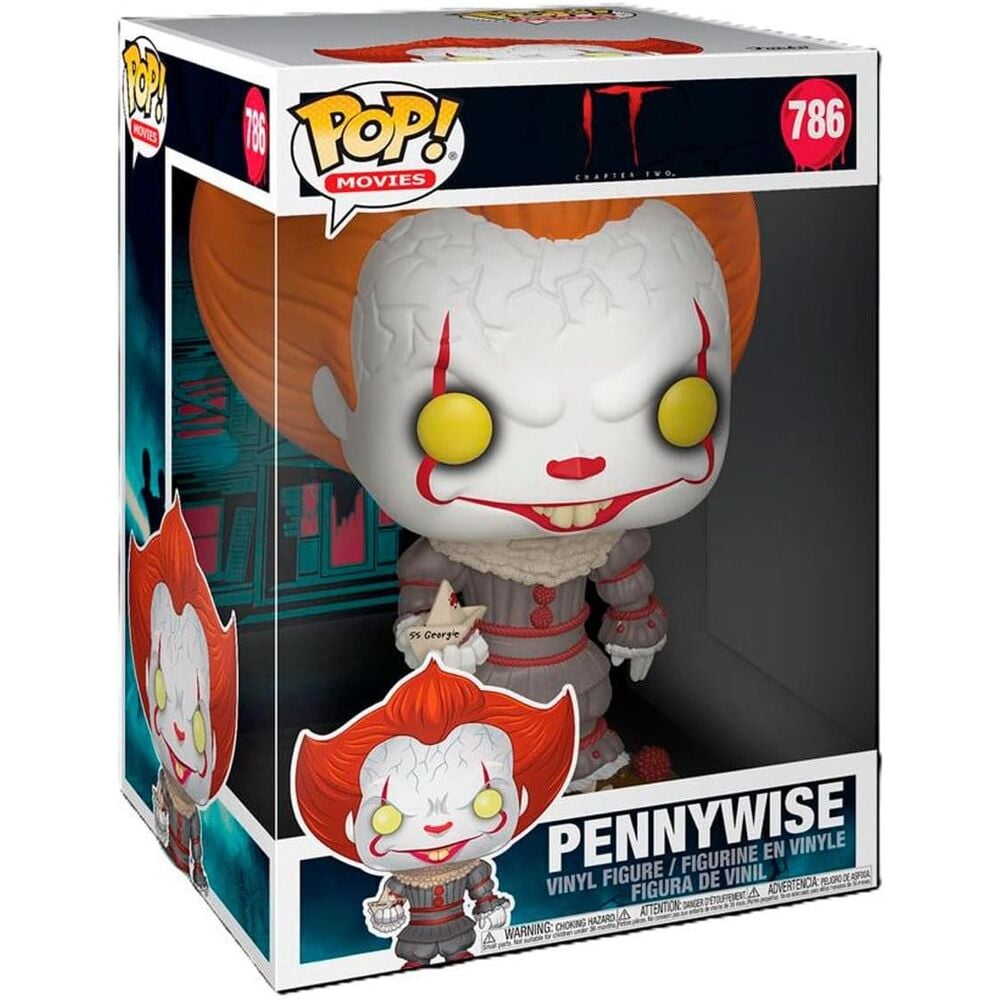 Figura POP IT Chapter 2 Pennywise with Boat 25cm