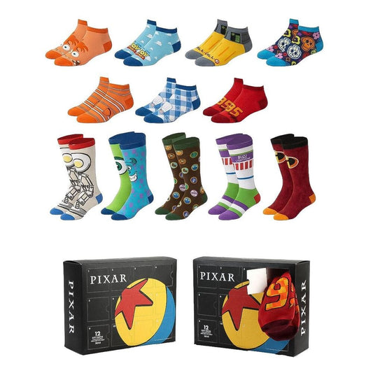Set 12 pares calcetines Disney Pixar adulto surtido