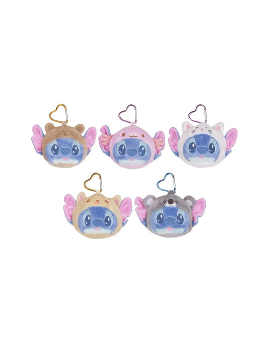 Llavero de Peluche Stitch Clip On Corazón 9 cm